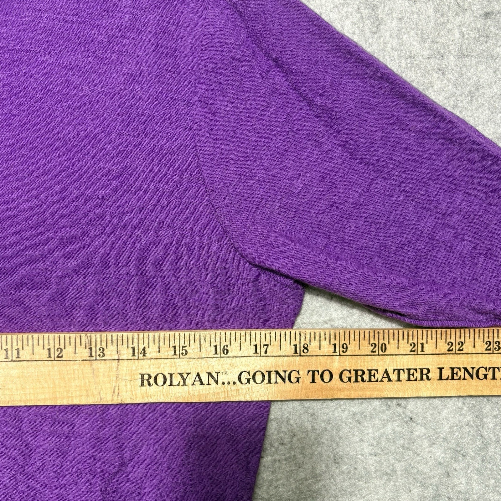 Appalachian Gear Co Alpaca Tencel Hoodie Women's S Purple Usa Made Hiking — image 6 of 8